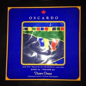 🆕NWT Dawn Oman Artist Silk Scarf